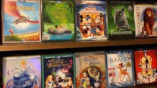 (1) Disney Blu Ray 4K Complete Collection Rare Animated Live Action Slipcovers Out of Print