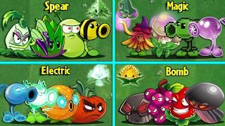 Random 15 Team Plants & Mint LEVEL 1 Battlez - Who Will Win? - Pvz 2 Team Plant vs Team Plant