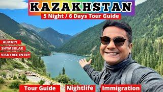 Kazakhstan Tour Guide | A-Z India to Almaty Kazakhstan Plan,Tourist Places, Itinerary & BUDGET Hindi