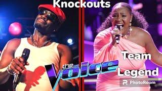 Ron Jackson V.S Taylor Deneen | The Voice Season 25 Knockouts | 2024