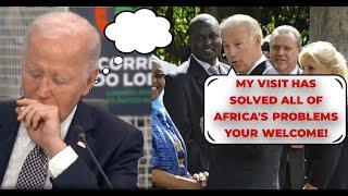 US President Joe Biden Solves All of Africa's Problems During Angola Visit