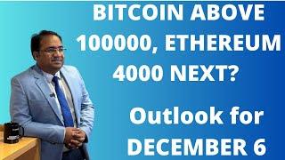 Bitcoin and Ethereum moves for 6 December 2024 | BTCUSD ETHUSD Crypto Move