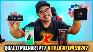 BRASIL TV ou UNITV? HTV STICK vs UNITV S1? O melhor TV BOX VITALÍCIO +BARATO de 2024? QUAL COMPRAR?