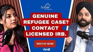 Genuine Refugee case contact licensed IRB.