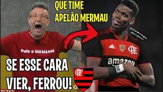 CRAQUE NETO PERDEU A LINHA "ASTRO POGBA VEM AI NO MENGÃO" FILIPE LUIS APROVA NOVO REFORÇO