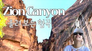 자이언 국립공원 4K_자이언 캐년_아나운서 브이로그_ Zion Canyon_노마드 여행14 [선미디어]