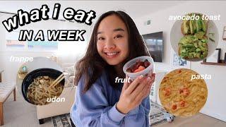 what i eat IN A WEEK *15 year old* | Nicole Laeno