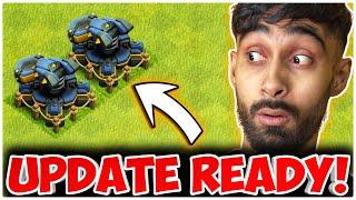 Getting Ready for Update! Clash of Clans.