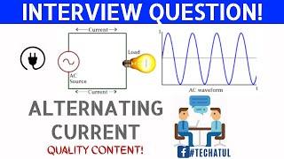 Alternating current explained. Tech atul