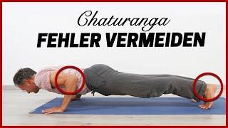 Chaturanga - Liegestützt (Fehler vermeiden im Yoga Sonnengruß!)