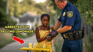 Racist Police Chief Arrests Black Girl for Selling Lemonade, Unaware of Who Her Dad Is…