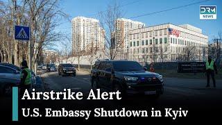 US embassy in Kyiv shuts down over anticipated air attack | AH1G