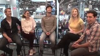 BRAD BELL, JANE ESPENSON, And SEAN HEMEON From HUSBANDS @ NYCC2013 | Video