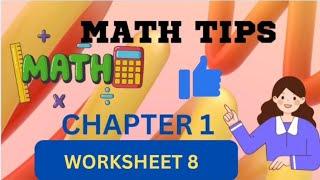|DAV CLASS 6|CH 1 WORKSHEET 8 MATHS|#RoundingOff#estimation |