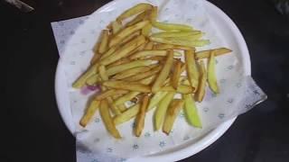 How To Make French Fries At Home -  French Fries Recipe In Hindi - Homemade Crispy French Fries