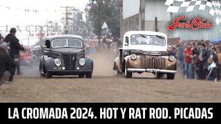 LA CROMADA '24: Encuentro y picadas de HOT Y RAT ROD | #GarageTv