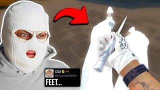 CS2's UNUSUAL KNIFE GLOVE AGENT COMBOS..