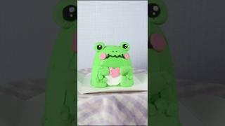 개구리 케이크 🩷#frogcake #cake #handmade #cakedecorating #bakingart