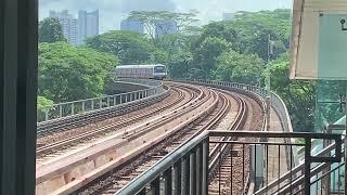 [三菱 GTO チョッパ]싱가포르 MRT 동서선 파시르 리스행 C151 도버 진입