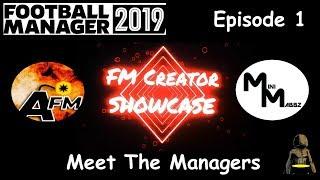 The Football Manager Creator Showcase - Episode 1 - MINIMABBZ & A-BombFM