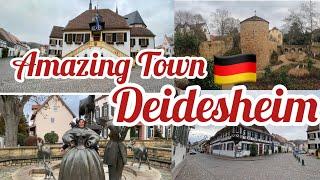 DEIDESHEIM A BEAUTIFUL TOWN IN RHINELAND-PALATINATE #travelgermany #travel #travelvlog