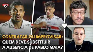 SÃO PAULO VAI AO MERCADO PARA SUBSTITUIR PABLO MAIA?