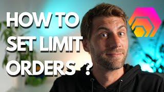 How To Set Limit Orders To Get A Sweet Deal (DEX Tutorial)