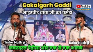 GOKALGARH GADDI BASERA ||  जबरदस्त पैड़ीया और एक से एक भजन || Tinku Kaka Nath ji ||