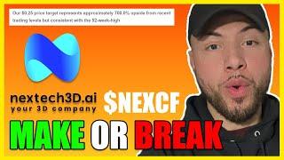 Nextech3D.ai $NEXCF | MAKE OR BREAK?