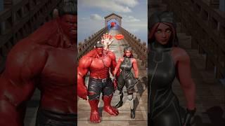 GTA V New Epic Save Run Red She-Hulk vs Red Hulk Funny Challenge! #gta