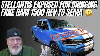 Stellantis Got Exposed For Bringing A Fake Ram 1500 REV To SEMA 