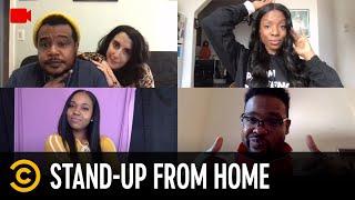 Comedians Put On a Virtual Stand-Up Show from Their Houses (feat. Sydnee Washington) #AloneTogether