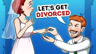 My husband tricked me into having a divorce | Animated cartoon