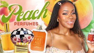 PEACH PERFUMES IN MY FRAGRANCE COLLECTION