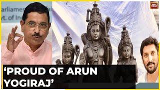 Union Minister Pralhad Joshi Praises Sculptor Arun Yogiraj For Ram Idol | India Today News