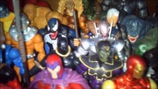 MARVEL UNIVERSE (figuras en exhibición con las que cuento)