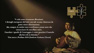 Racconti d'arte in infografica. CARAVAGGIO TRA LUCE E OMBRA