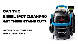 Bissell Spot Clean Pro Review: Can It get these 10 year old stains out?