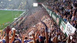 Borussia Dortmund - Schalke 04, 26/09/2009, Schalke fans celebrate derbysieg