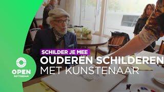 SKVR vermindert eenzaamheid onder ouderen met schilderlessen
