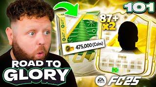 2x 87+ ICON SBCs & HUGE 475K STORE PACK OPENED!!! FC25 RTG #101