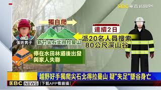 越野好手獨爬尖石北得拉曼山 疑「失足」墜谷身亡@newsebc