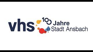 100 Jahre vhs Stadt Ansbach