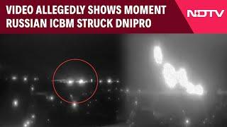 ICBM Attack Video | Video Allegedly Shows The Moment Russian ICBM Struck Ukraine's Dnipro