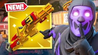 fortnite added a MYTHIC MINIGUN!