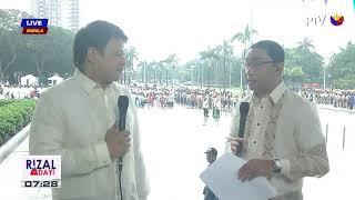 PBBM leads the commemoration of the 128th Rizal Day at Luneta Park, Manila