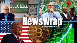 NewsWrap: Bitcoin hits new highs, Trump gains support; Rupert’s trade moves; de Beer on BELA + more