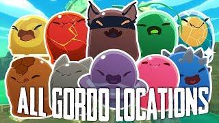 All Gordo locations in Slime Rancher!