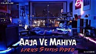 Aaja Ve Mahiya WhatsApp Status Video | Heart Touching | WhatsApp Status Video | #status #imrankhan