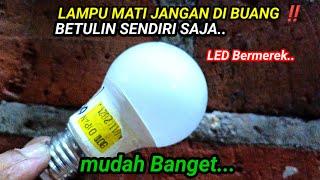 CARA MUDAH BETULIN LAMPU LED DIRUMAH ‼️